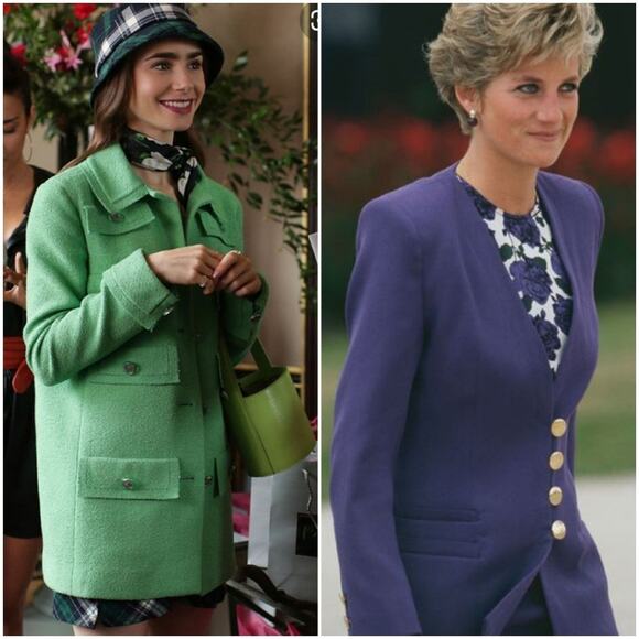 Vintage Blazer Green Collarless 80s - Picture 6 of 6